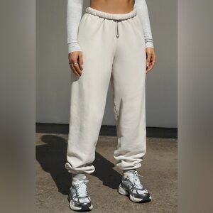 🆕 Joah Brown Oversized Joggers in Sahara French Terry Size XS/S Retail $148